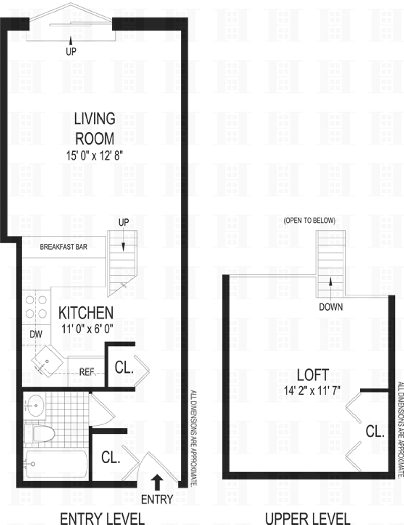 Floorplan for 215 East 24th Street, 618