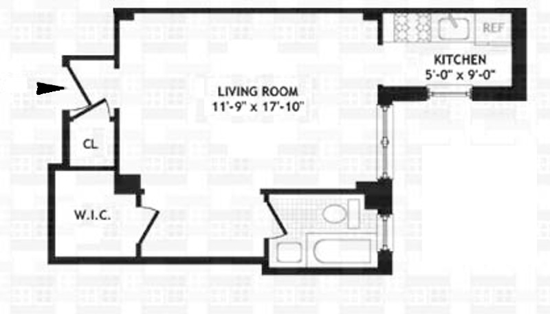 Floorplan for 205 East 69th Street, 7F