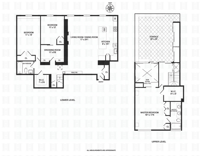 Floorplan for 425 West End Avenue, 7D