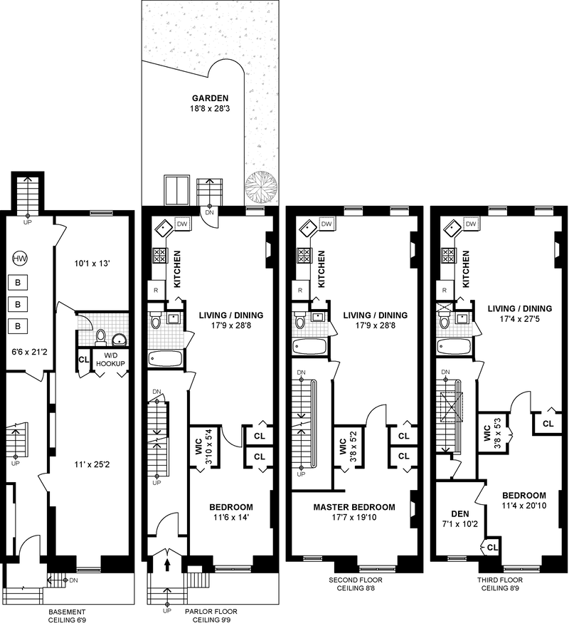 Floorplan for 319 Lewis Avenue