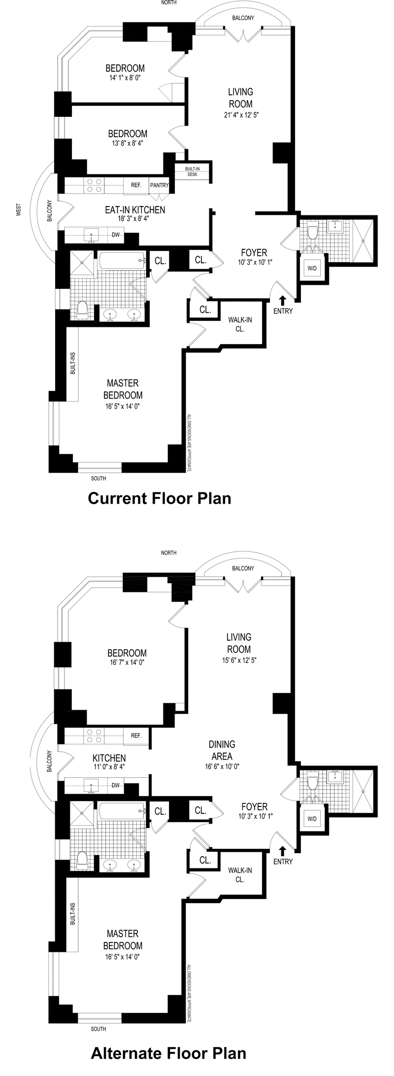 Floorplan for 188 East 78th Street, 12C