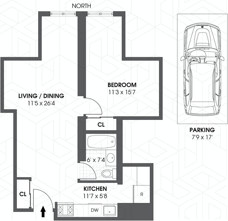 Floorplan for 23 -23 31st Avenue, 2H