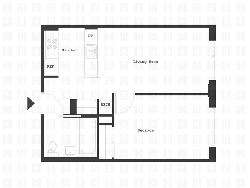 Floorplan for 740 Dekalb Avenue, 206