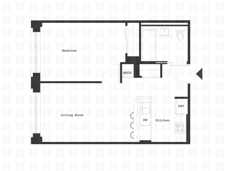 Floorplan for 740 Dekalb Avenue, 402