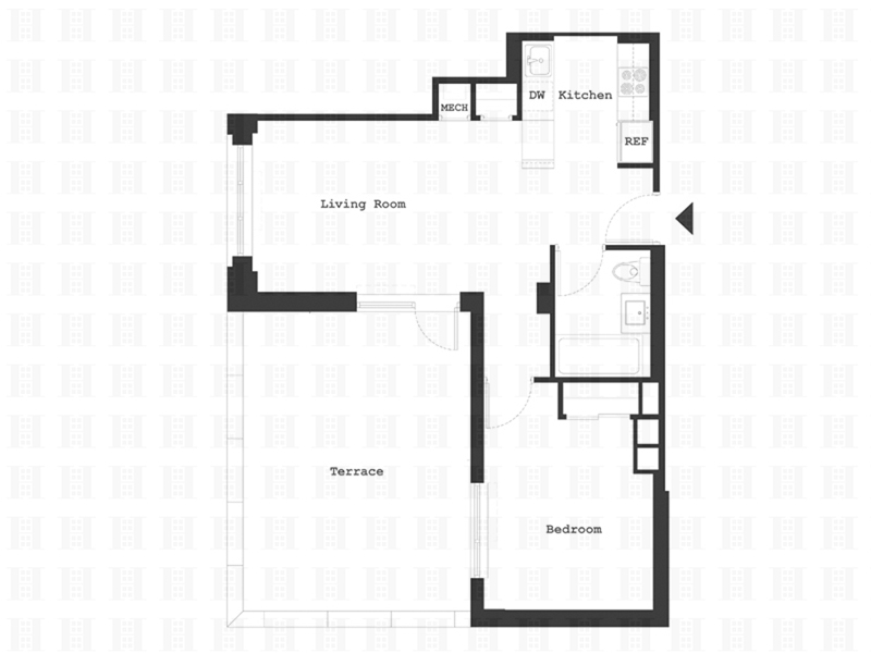 Floorplan for 740 Dekalb Avenue, 602