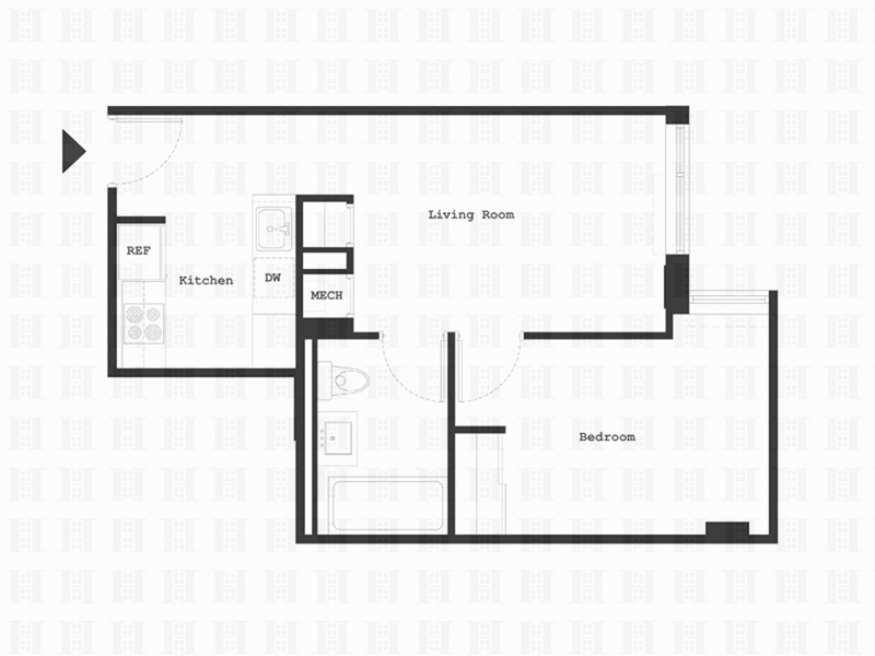 Floorplan for 740 Dekalb Avenue, 305