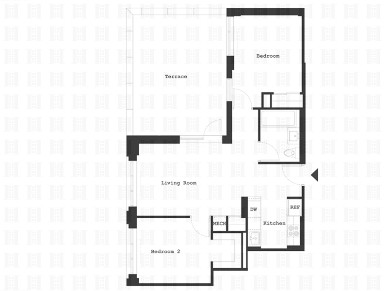 Floorplan for 740 Dekalb Avenue, 601