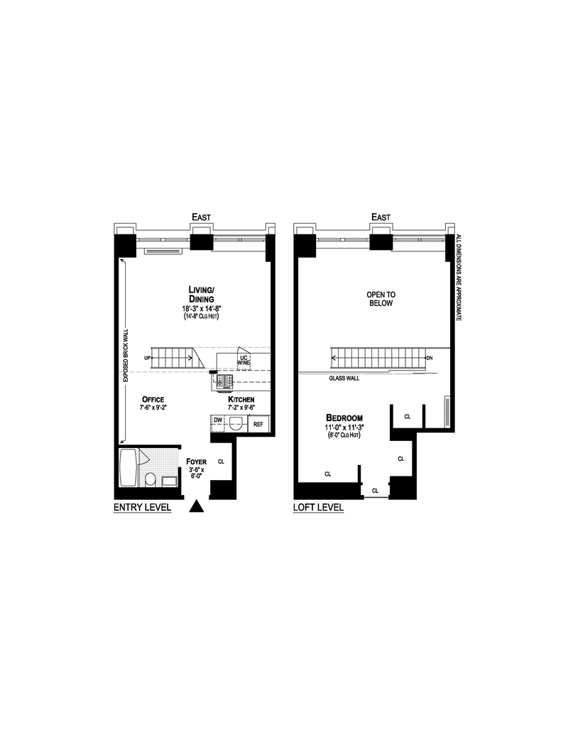 Floorplan for 77 Bleecker Street, 827