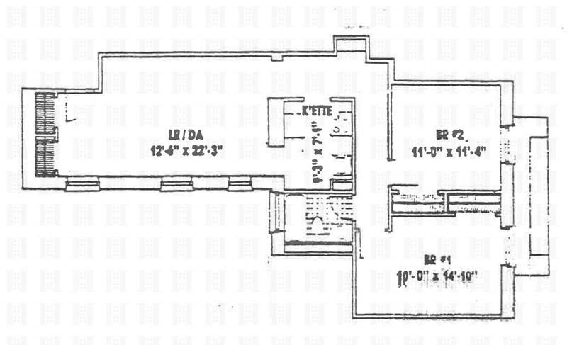 Floorplan for 66 St Nicholas Avenue, 2F