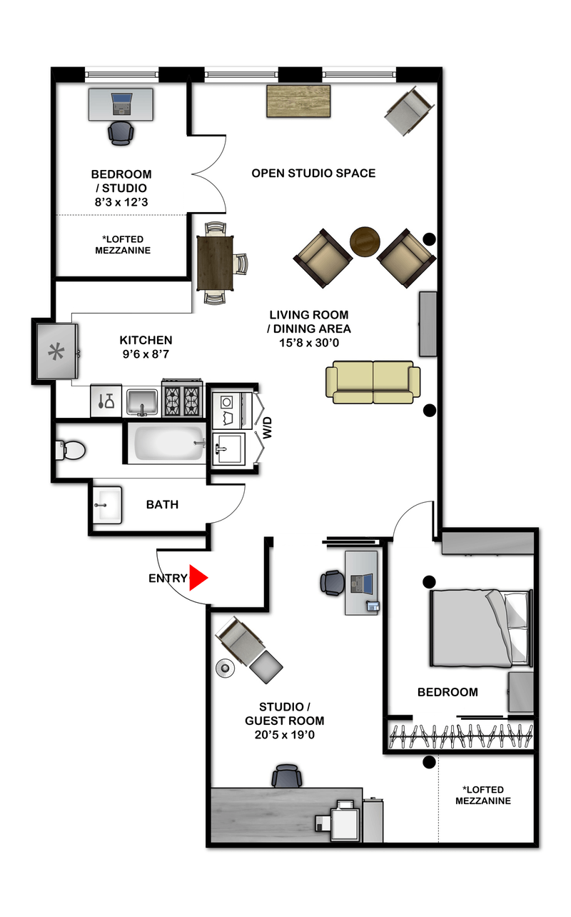 Floorplan for 138 Grand Street, 3ER