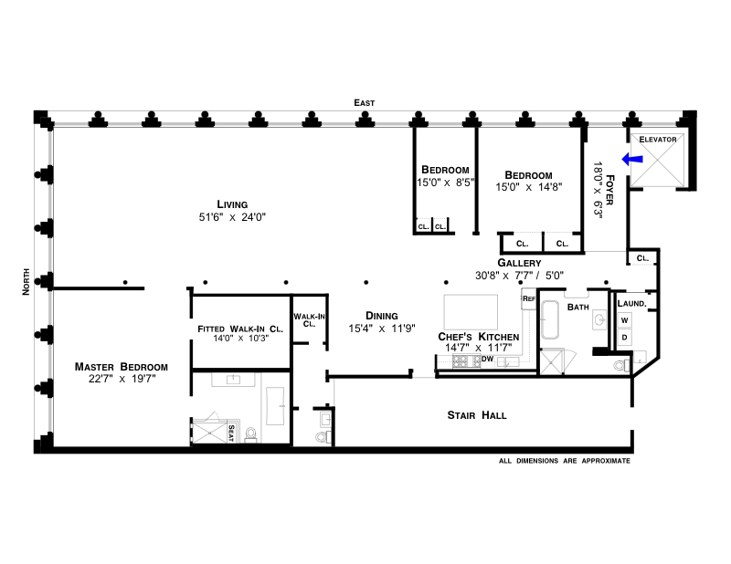 Floorplan for Soho Circa 1872