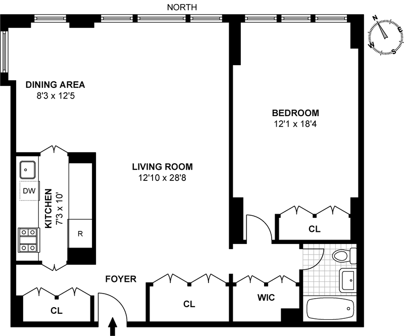 Floorplan for 420 East 51st Street
