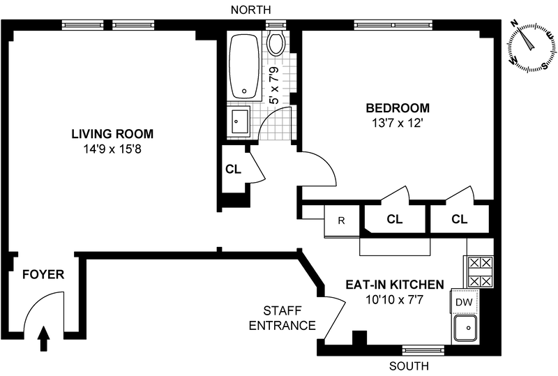 Floorplan for 119 East 84th Street