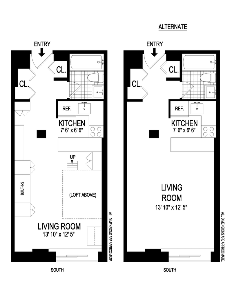 Floorplan for 215 East 24th Street, 514