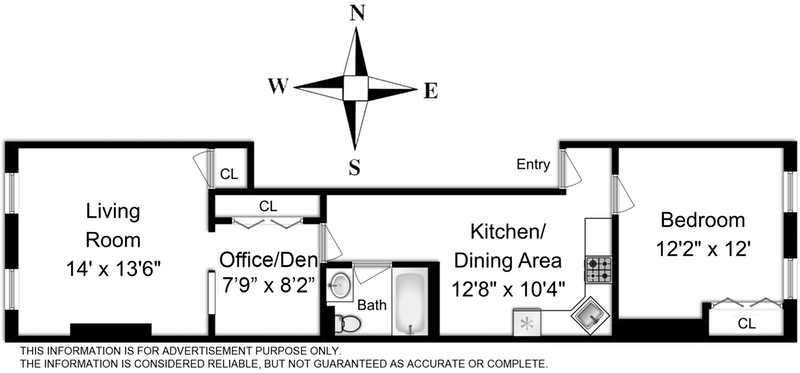 Floorplan for 627 Willow Ave, 10