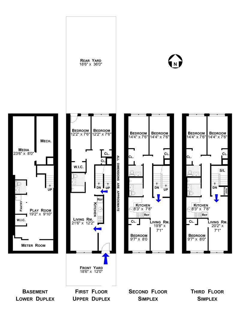 Floorplan for 815 Halsey Street