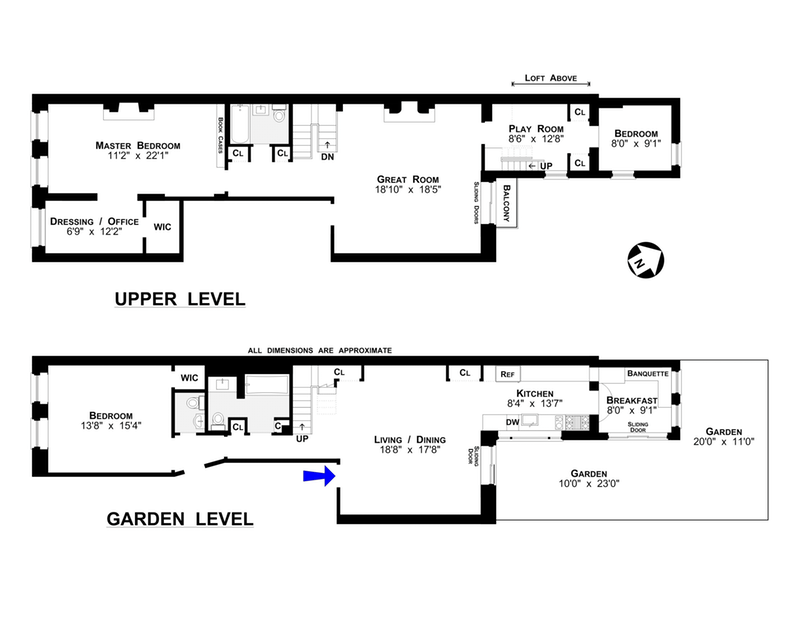 Floorplan for 23 West 89th Street