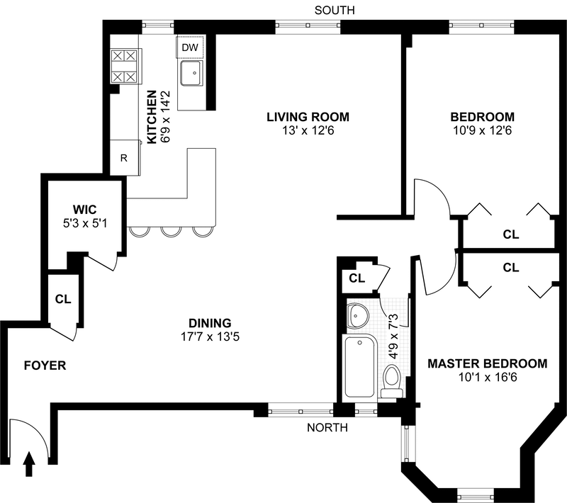 Floorplan for 2 Grace Court, 5K