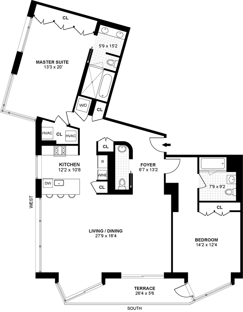 Floorplan for 225 River St, 1904