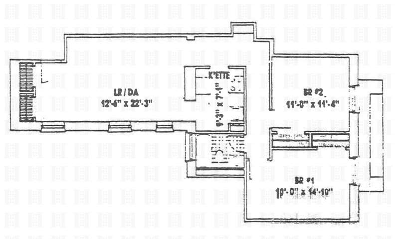Floorplan for 66 -72 St Nicholas Ave