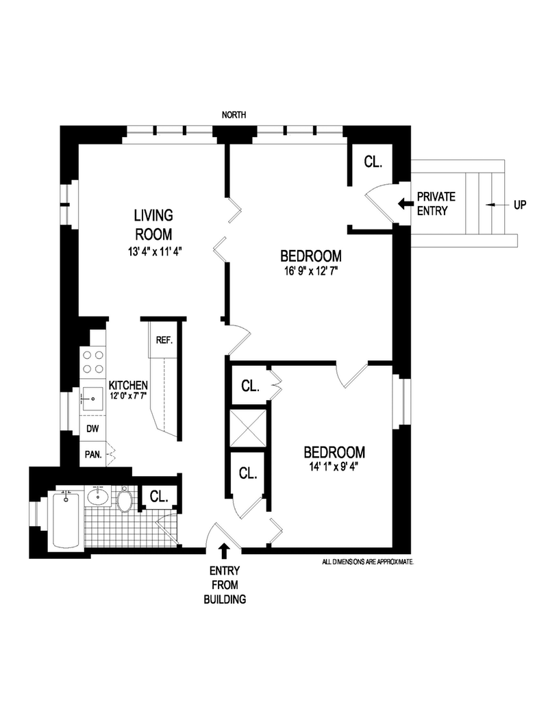 Floorplan for Central Park Maison