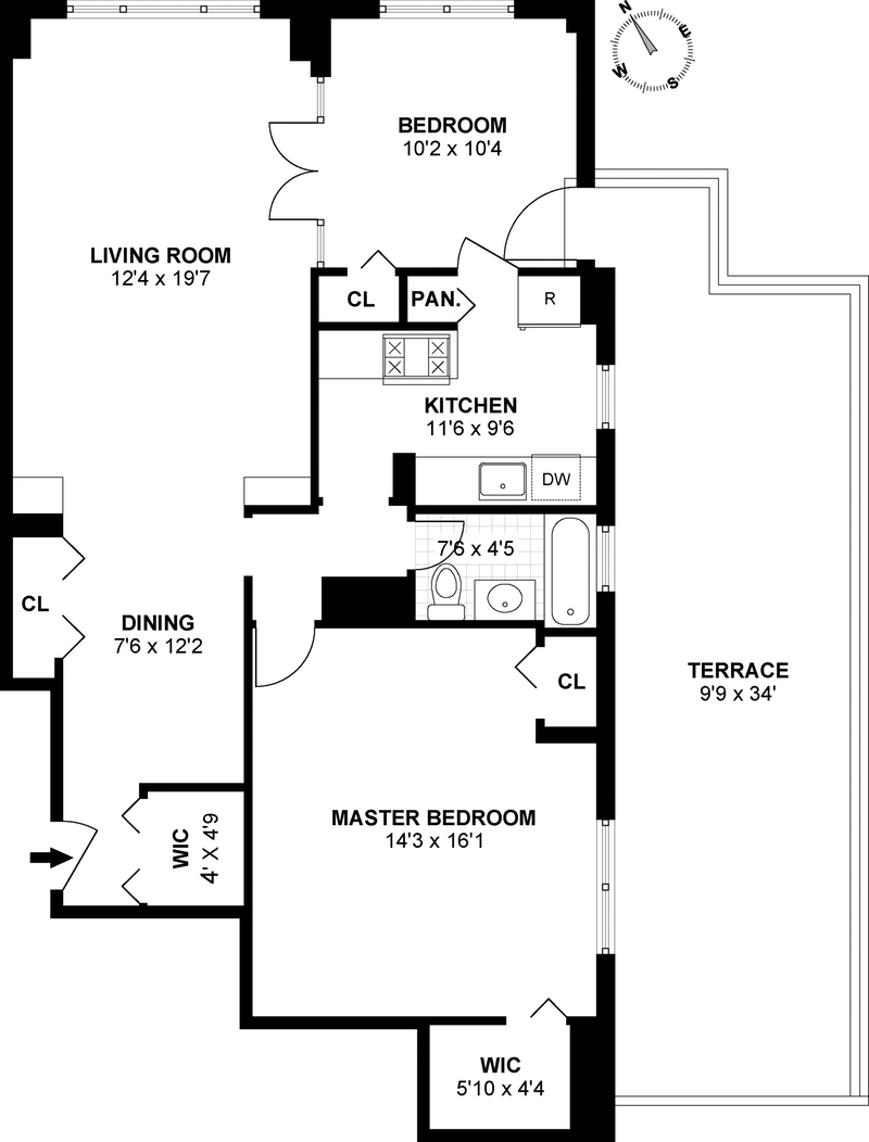 Floorplan for 85 Livingston Street, PHC