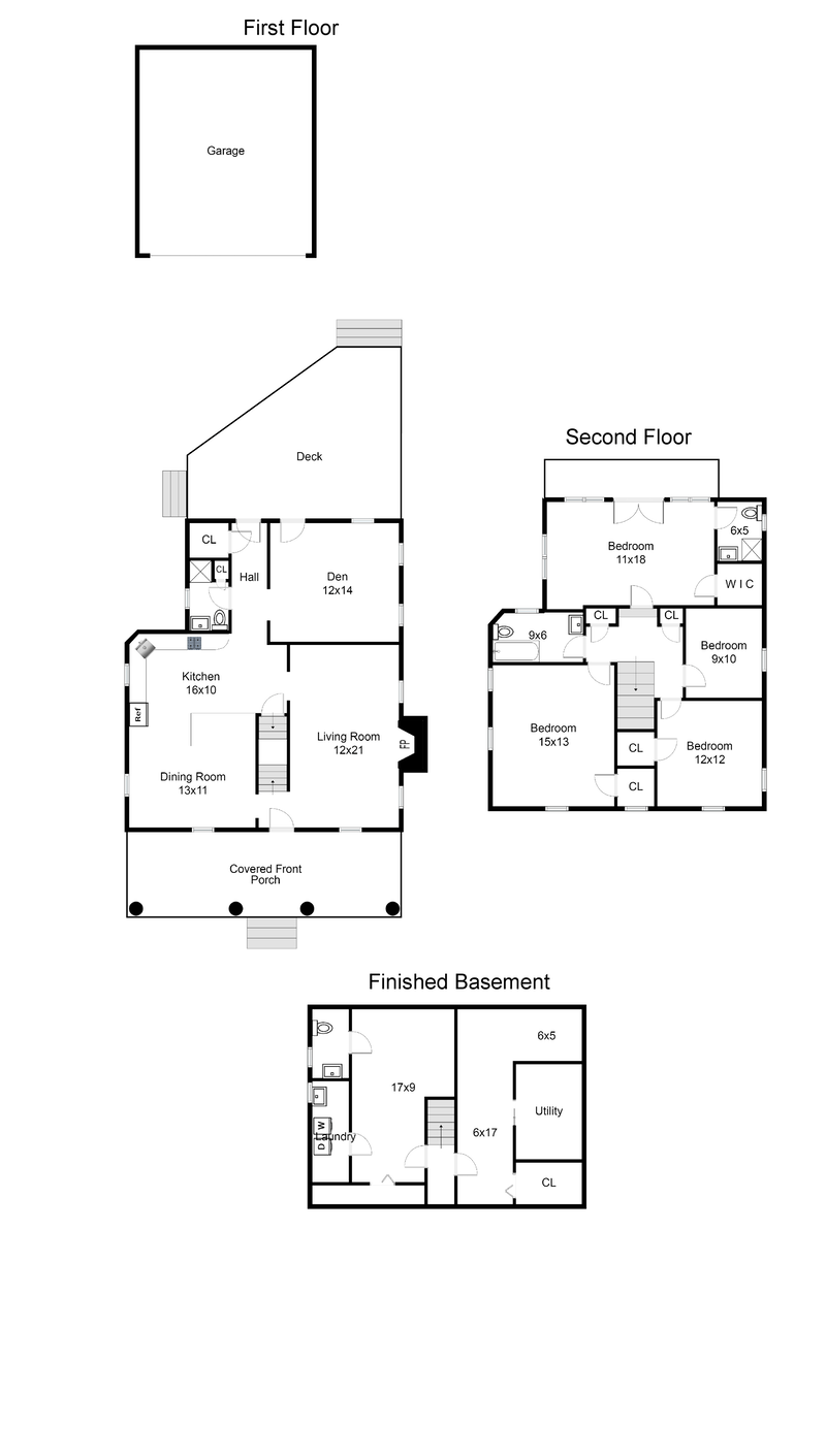 Floorplan for 532 Prospect Street