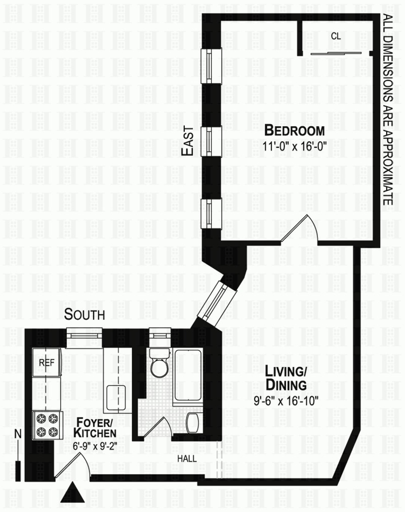 Floorplan for 1642 Lexington Avenue, 11