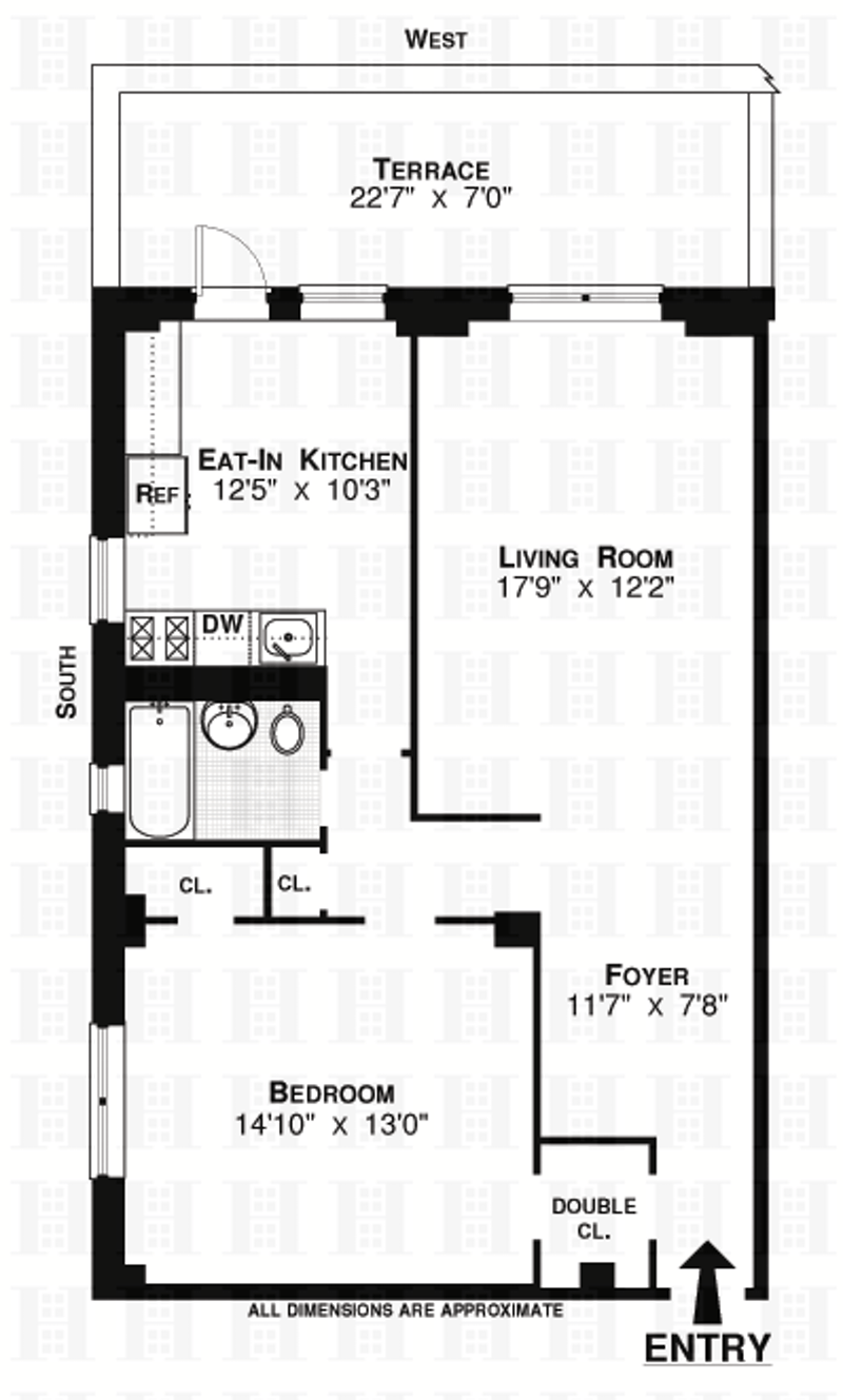 Floorplan for 530 Grand Street