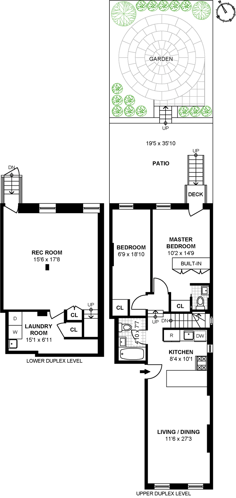 Floorplan for 445, 1st Street, 1