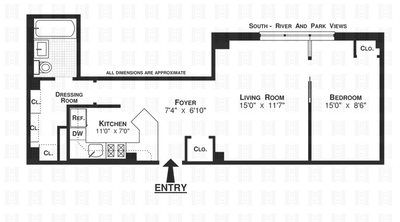 Floorplan for 11 Riverside Drive, 8GW