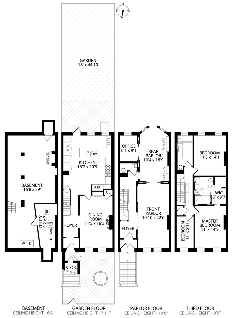 Floorplan for 636 Macdonough Street