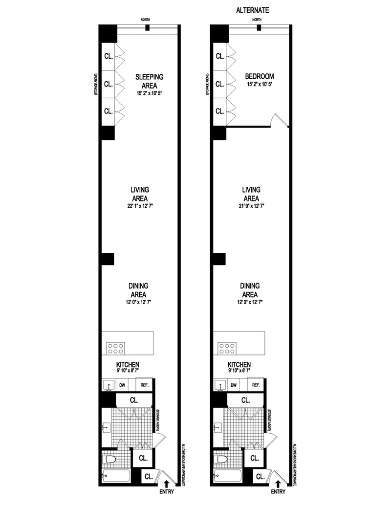 Floorplan for 310 East 46th Street, 3F