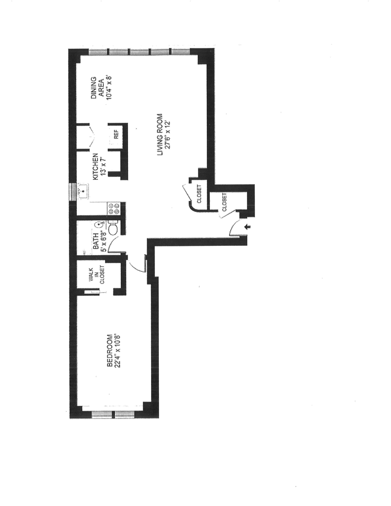 Floorplan for 345 East 69th Street, 11C