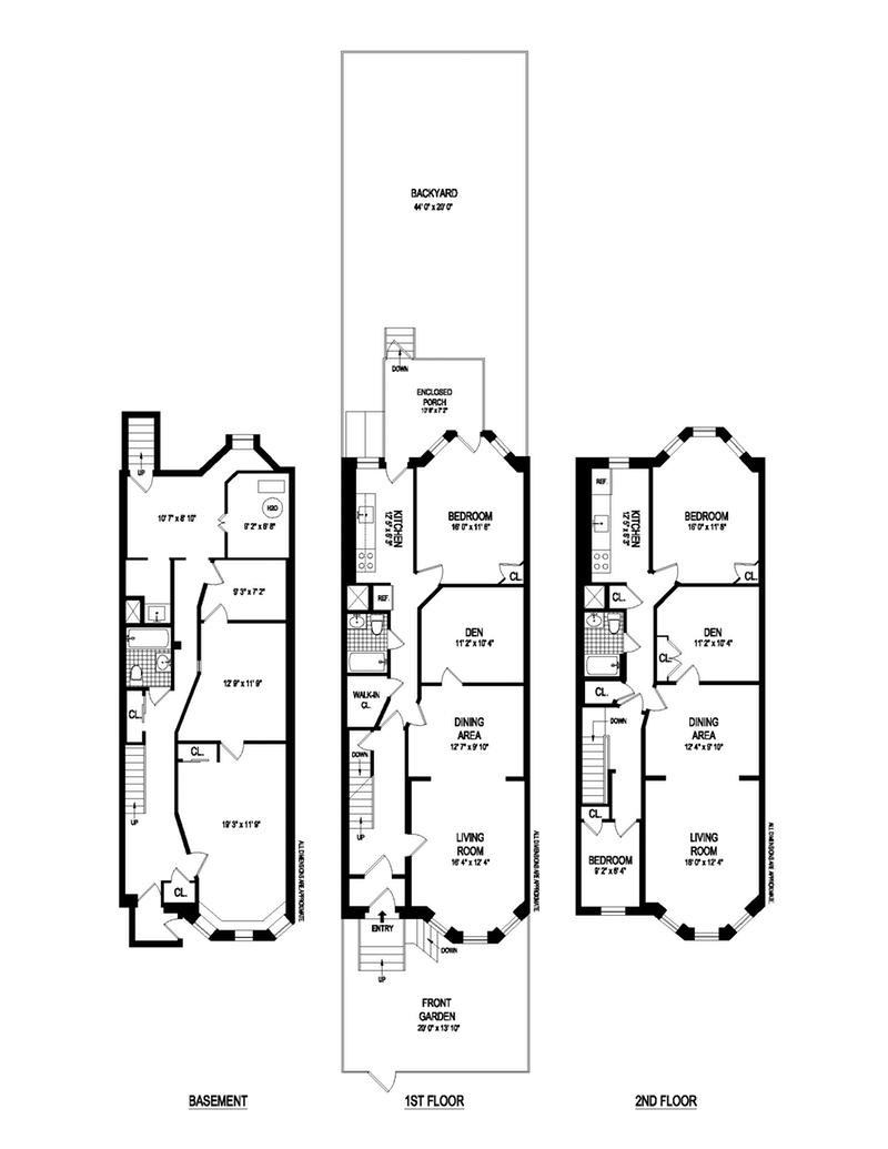 Floorplan for 171 Lefferts Avenue