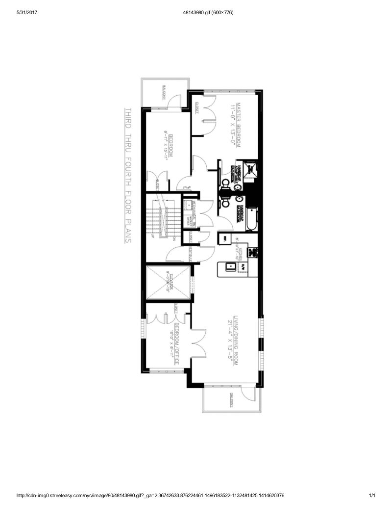 Floorplan for 11 Wyckoff Street, 4