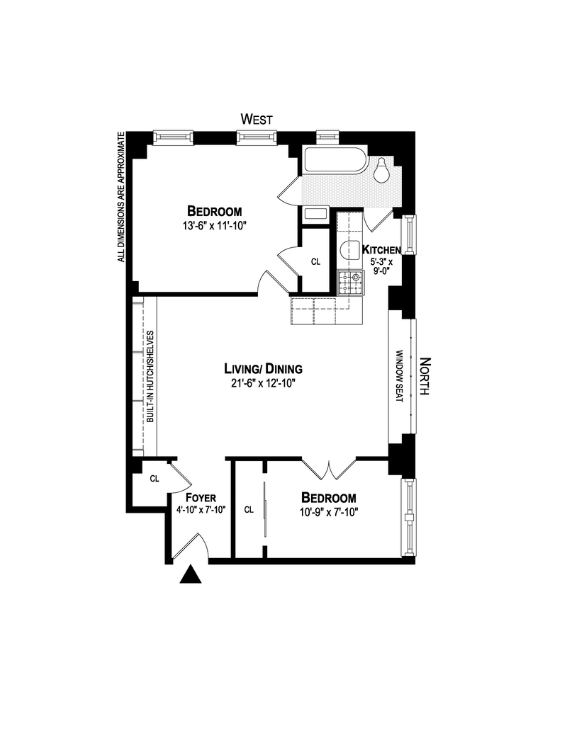 Floorplan for 21 East 10th Street