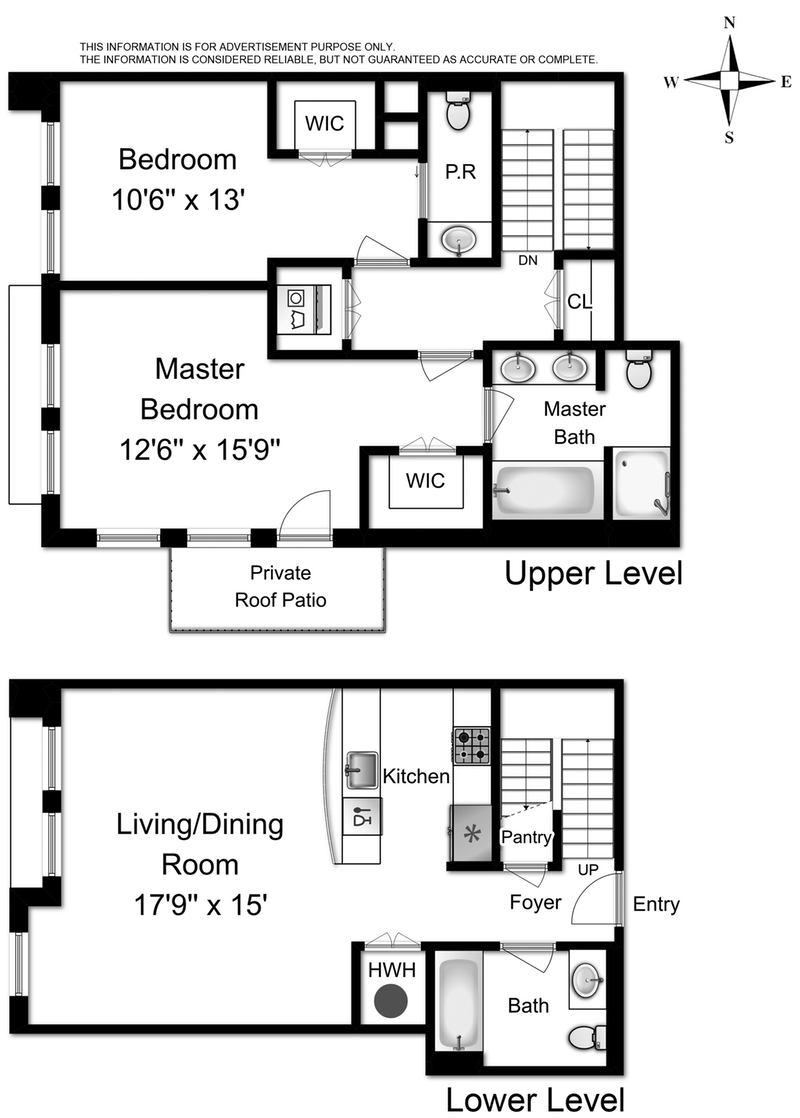 Floorplan for 659 1st Street, 503