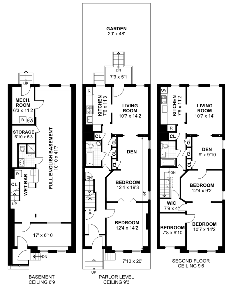 Floorplan for 1715 Tenth Avenue