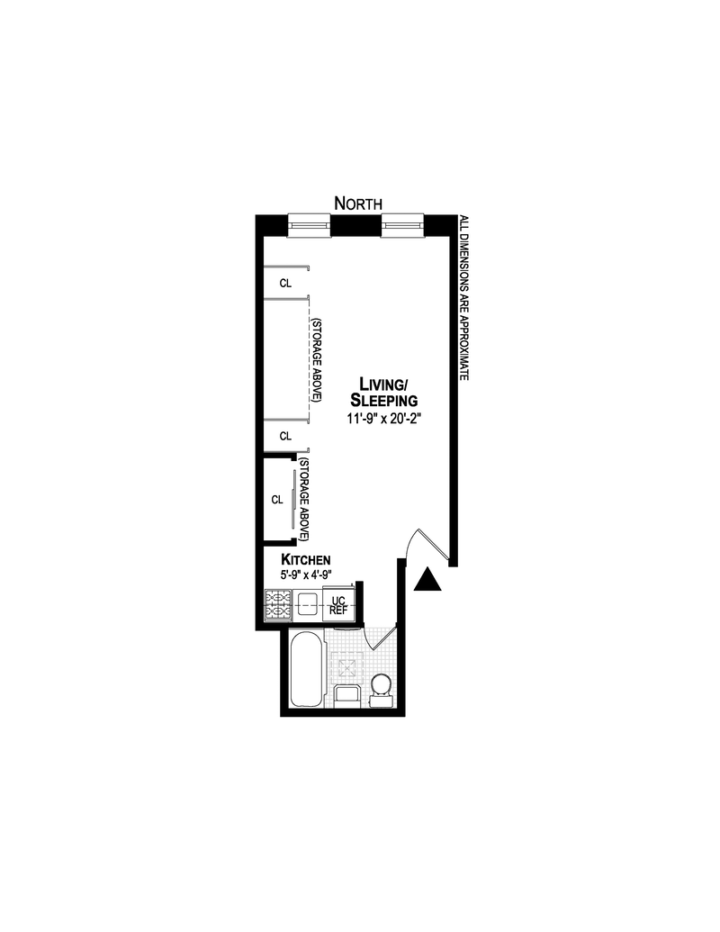 Floorplan for 223 East 78th Street, 4C