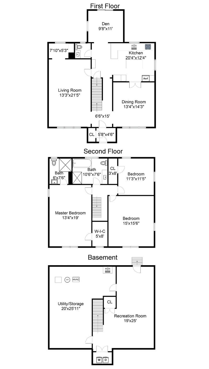 Floorplan for 111 Wildwood Avenue