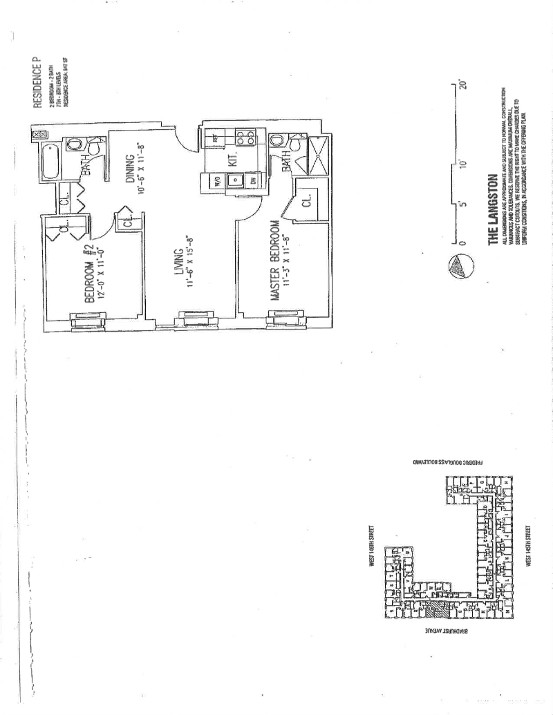 Floorplan for 68 Bradhurst Avenue, 7P