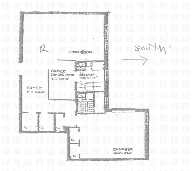 Floorplan for 2550 Independence Avenue, 4R