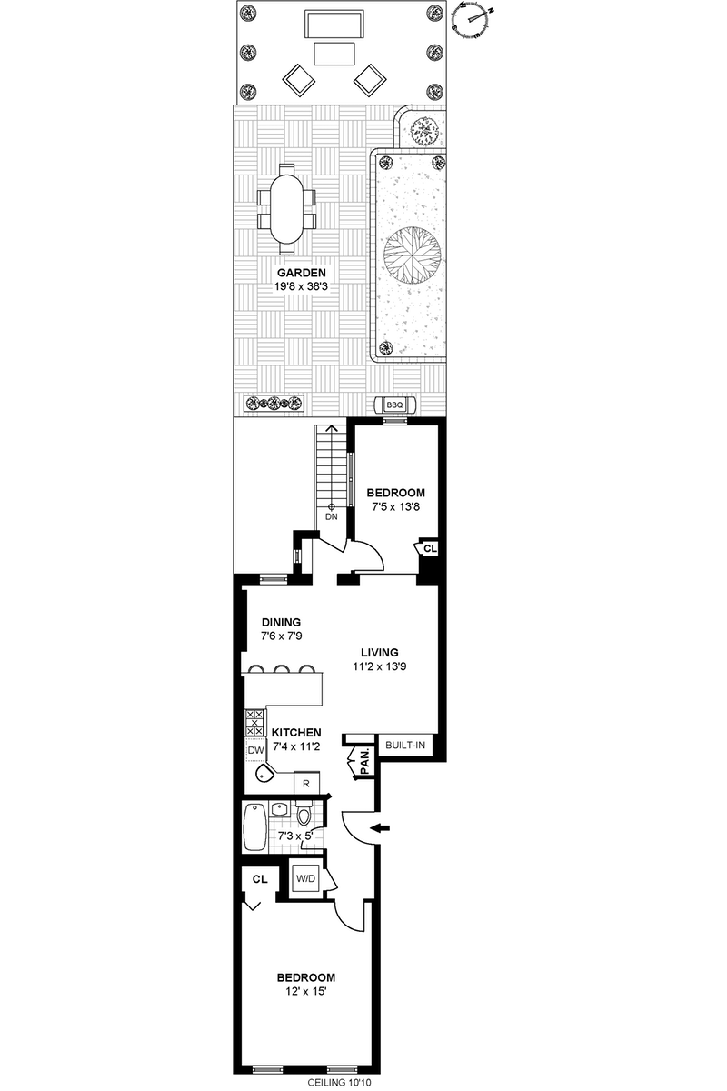 Floorplan for 202 Park Ave, 2