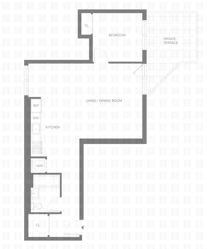 Floorplan for 313 Saint Marks Avenue, 2G