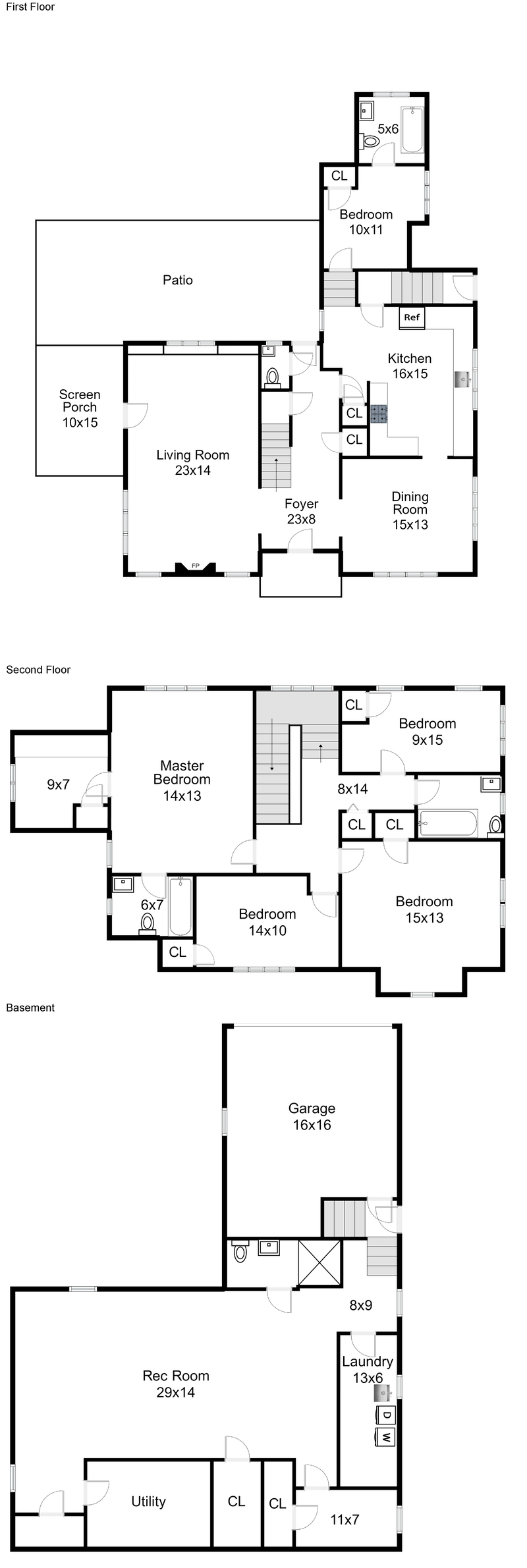 Floorplan for 1 Mead Terrace