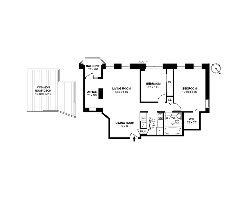 Floorplan for 54 Magnolia Ave, 3/5