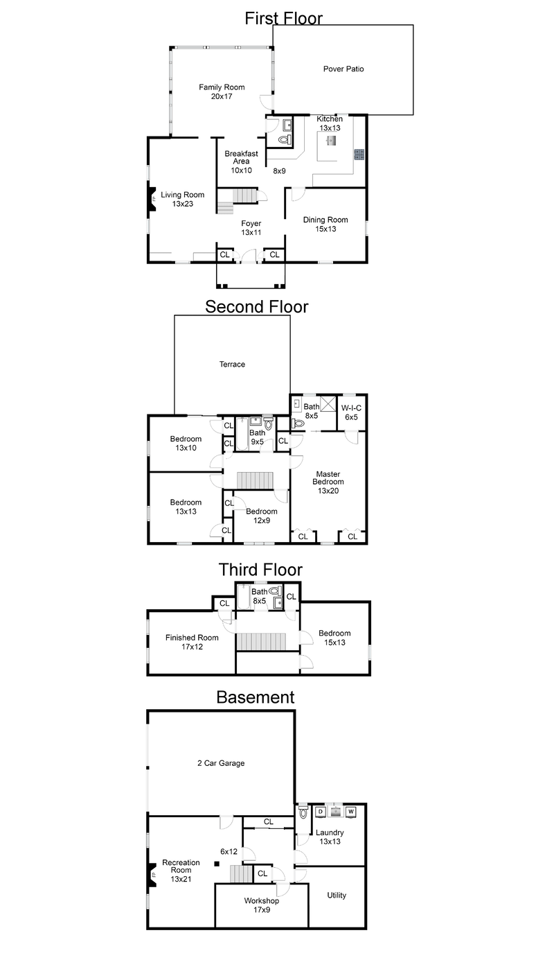 Floorplan for 14 Grand Ave View
