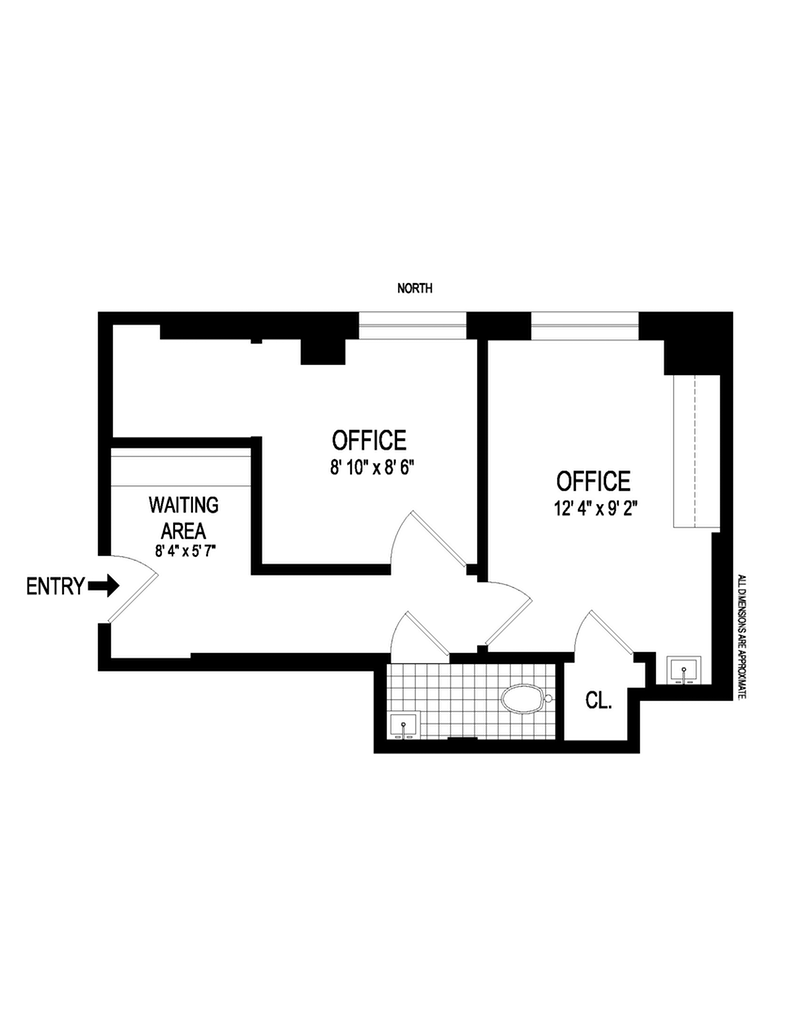 Floorplan for 121 East 60th Street, 2A