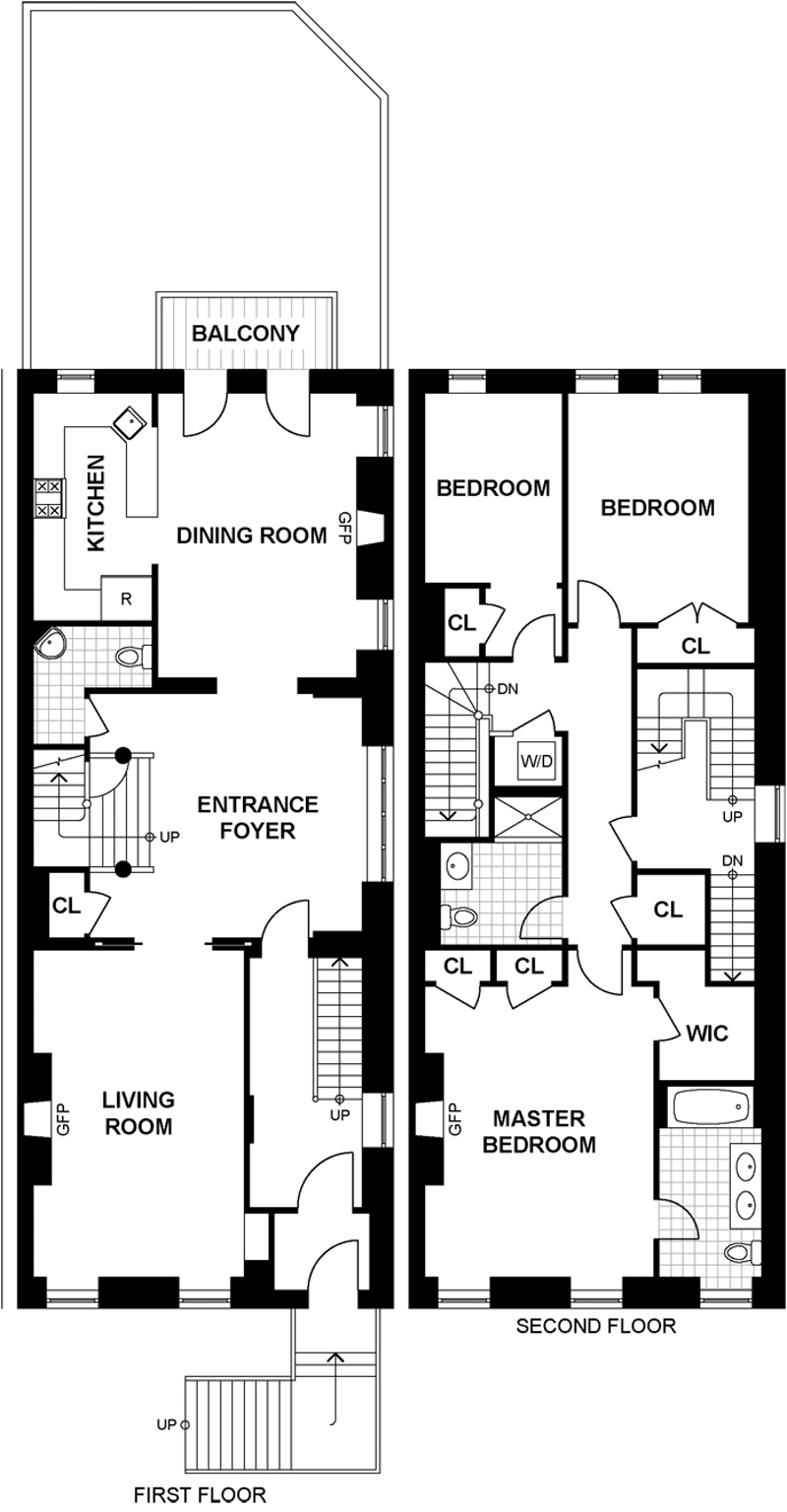 Floorplan for 214 West 138th Street, 2